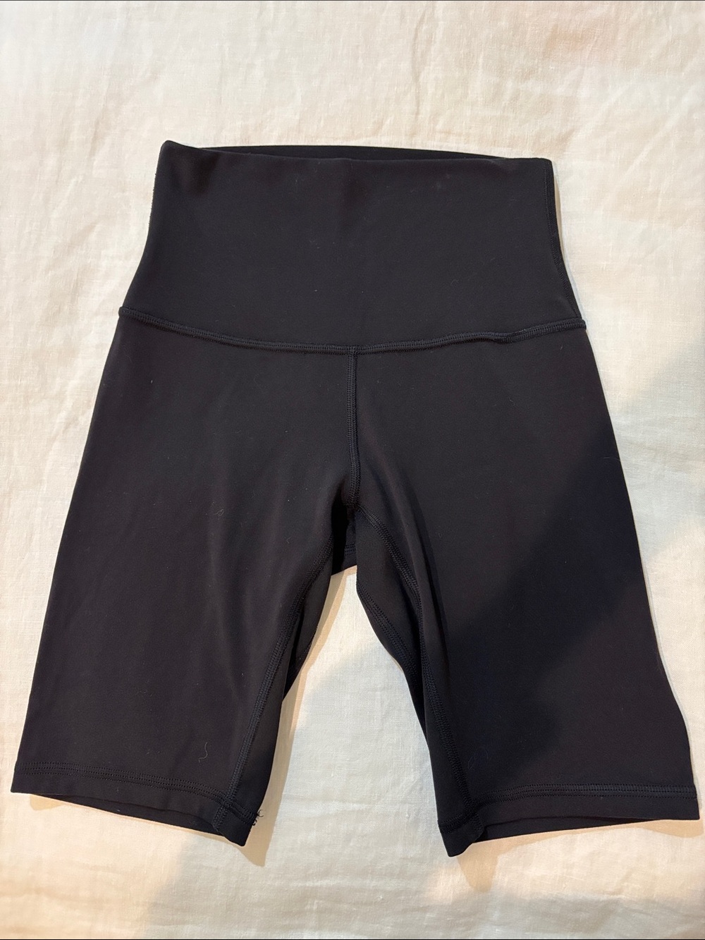 lululemon athletica Black High-Rise Bike Shorts